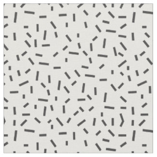 Memphis Geometric Minimal Black Abstract Style Stof
