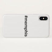 MEMPHIS Hashtag Case-Mate iPhone Case (Achterkant (horizontaal))