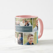 Memphis Holiday 5 Photo Mug (Devant droit)