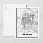 Memphis Kaart (Voorkant / Achterkant)