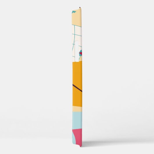 Memphis Mood: Retro geometrische trend Case-Mate iPhone Case (Achterkant / Rechts)