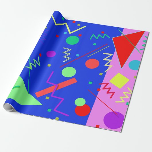 Memphis No. 53 Cadeaupapier (Uitgerold)