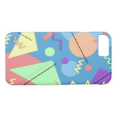 Memphis nr. 4 Case-Mate iPhone case (Achterkant (Horizontaal))
