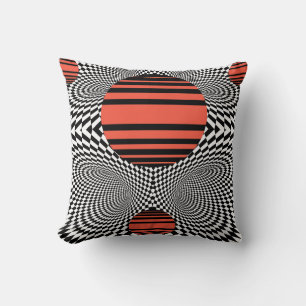 Memphis OpArt Kussen