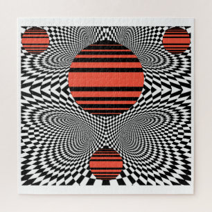 Memphis OpArt Legpuzzel