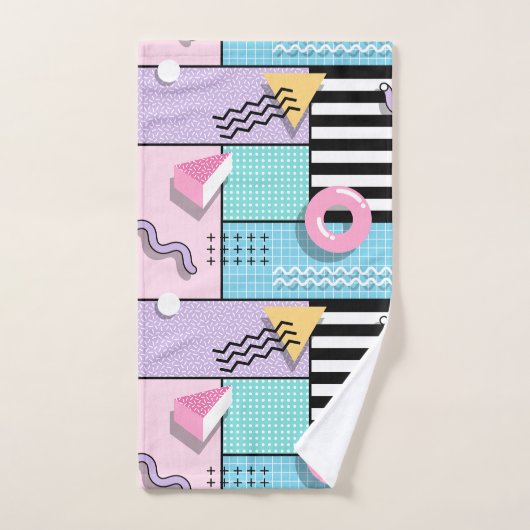 Memphis Party (Serviette à main)