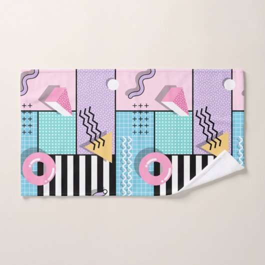 Memphis Party (Serviette à main)