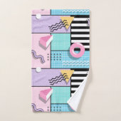 Memphis Party Bad Handdoek (Handdoek)