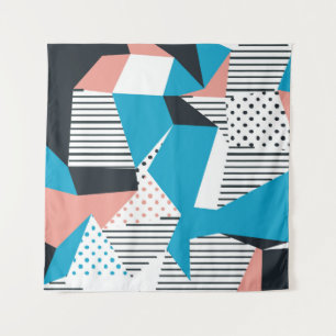 Memphis Pattern: Minimalistische Abstracte Trend Wandkleed