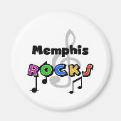 Memphis Rocks Magneet (Voorkant)
