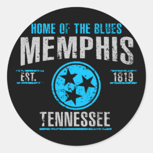 Memphis Ronde Sticker
