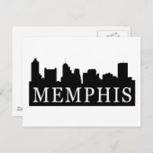 Memphis Skyline Briefkaart (Voorkant / Achterkant)