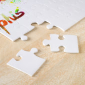 Memphis skyline in watercolor legpuzzel (Zijkant)