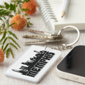 Memphis Skyline Sleutelhanger (Voorkant Rechts)