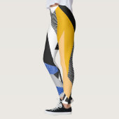 Memphis Style: Creatieve geometrische collage. Leggings (Links)