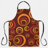 Memphis style. Retro patroon, pop art achtergrond. Schort (Voorkant)