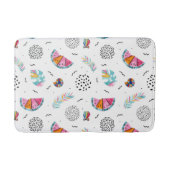 Memphis Style Tropical Summer Pattern Badmat (Voorkant)