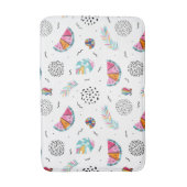 Memphis Style Tropical Summer Pattern Badmat (Voorkant Verticaal)