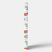 Memphis Style Tropical Summer Pattern Case-Mate iPhone Case (Achterkant / Rechts)