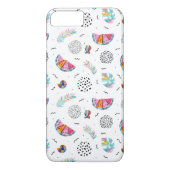 Memphis Style Tropical Summer Pattern Case-Mate iPhone Case (Achterkant)