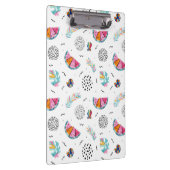 Memphis Style Tropical Summer Pattern Klembord (Rechts)