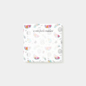 Memphis Style Tropical Summer Pattern Post-it® Notes (Voorkant)
