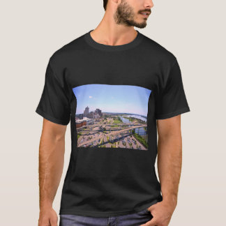 Memphis Tennesse Silhouette Van De Grootste Winkel T-shirt