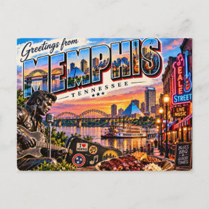Memphis Tennessee Briefkaart