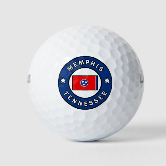 Memphis Tennessee Golfballen (Voorkant)