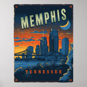  Memphis, Tennessee Poster