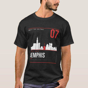 Memphis Tennessee Silhouette ShiftTape Vol 07 T-shirt