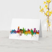 Memphis Tennessee Skyline Kaart (Gele Bloem)