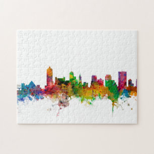 Memphis Tennessee Skyline Legpuzzel