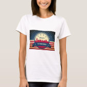 Memphis Tennessee Skyline T-shirt (Voorkant)