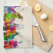 Memphis Tennessee Skyline Theedoek (Quarter Fold)