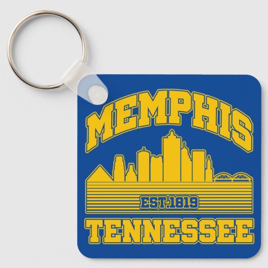 Memphis, Tennessee Sleutelhanger (Voorkant)