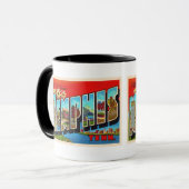 Memphis Tennessee TN  groot Briefkaart Mok (Voorkant links)