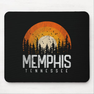 Memphis Tennessee Tn T-shirt Retro Stijl Vintage 7 Muismat