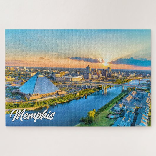 Memphis, Tennessee, Verenigde Staten Legpuzzel (Horizontaal)