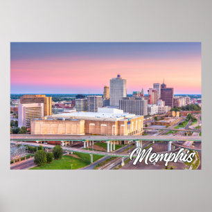 Memphis, Tennessee, Verenigde Staten Poster