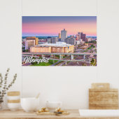 Memphis, Tennessee, Verenigde Staten Poster (Keuken)