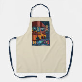 Memphis, TN | Beale Street Neon Schort (Voorkant)