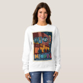 Memphis, TN | Beale Street Neon Trui (Voorkant volledig)