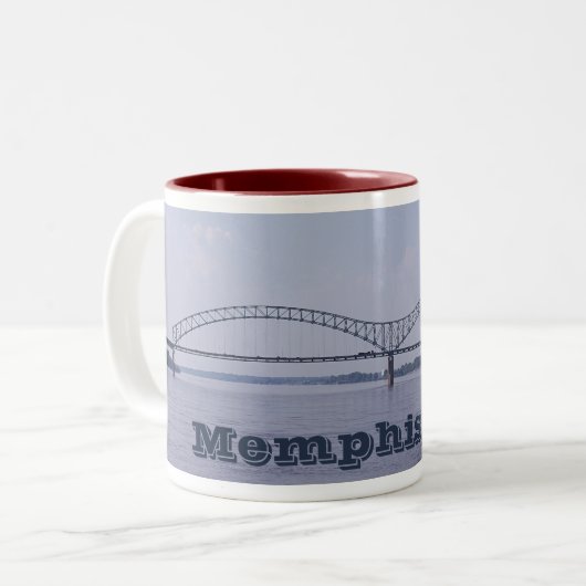 Memphis, TN Coffee Mug (Devant gauche)