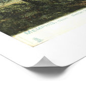 Memphis TN, Overton Park 1905  geïnspireerd Poster (Hoek)