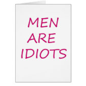 Men Are Idiots (Devant)