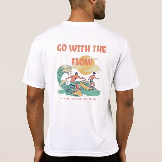 Men Energy Flow Lessons Learn T-Shirt (Dos)