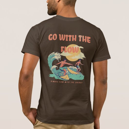 Men Energy Flow Lessons Learn T-Shirt (Dos)