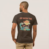 Men Energy Flow Lessons Learn T-Shirt (Dos entier)