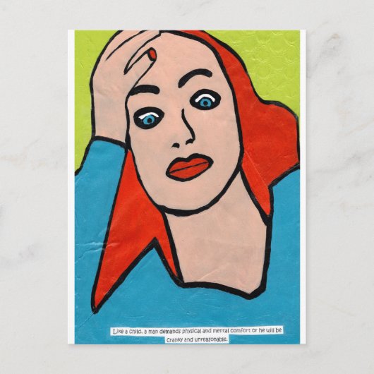 Men! Postcard Briefkaart (Voorkant)